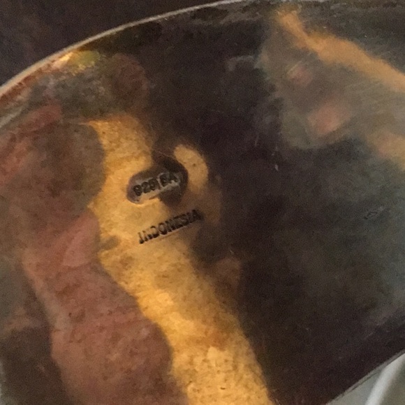 ❤️Vintage Sterling SilverCarnelian Bracelet EUC - Picture 5 of 6